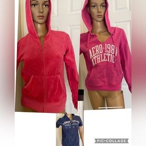 Bundle juicy couture hoodie,Aeropostale pull over sweater, Aeropostale hoodie